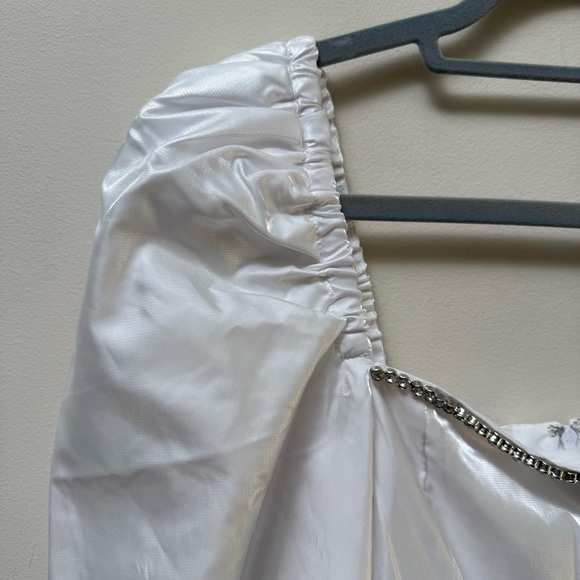 Danielle Bernstein Cutout Bedazzled Dress - Picture 3 of 11